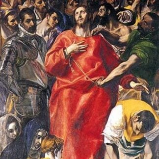 Undressing Christ by El Greco