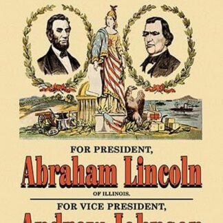 Union Nomination - Abraham Lincoln and Andrew Johnson