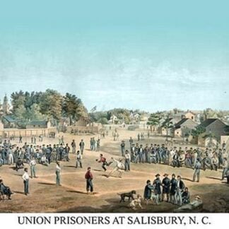 Union prisoners at Salisbury