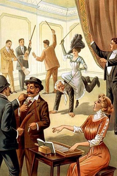 Unusual Acts under Hypnosis by Donaldson Litho