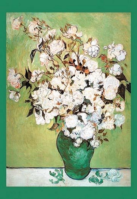 Vase avec Roses by Vincent van Gogh