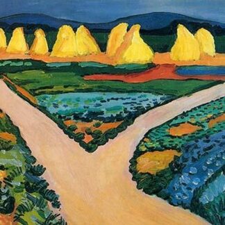 Vegetable Fields by August Macke