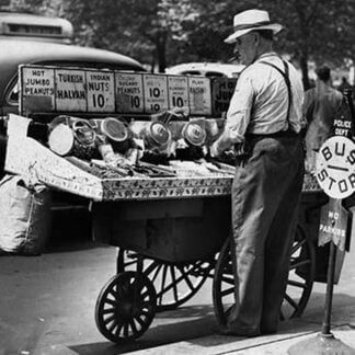 Vendor Pushcart sales of Nuts