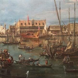 Venice from the Bacino di San Marco by Francesco Guardi