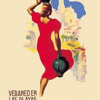 Veraneo en las playas de Cataluna by A. Gual