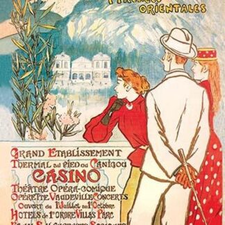 Vernet-les-Bains: Pyrenees Orientales by Theophile Alexandre Steinlen