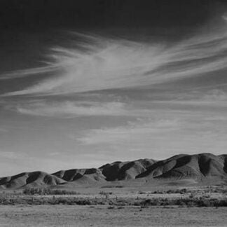 View South from Manzanar to Alabama Hills by Ansel Adams
