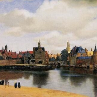 View of Delft by Johannes Vermeer