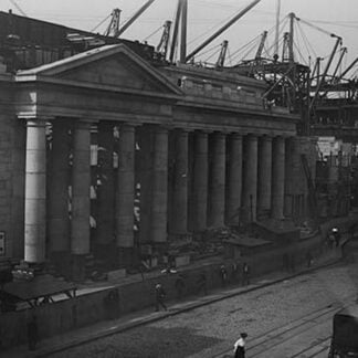 View of Pennsylvania Railroad Station as Seen from Gimbels