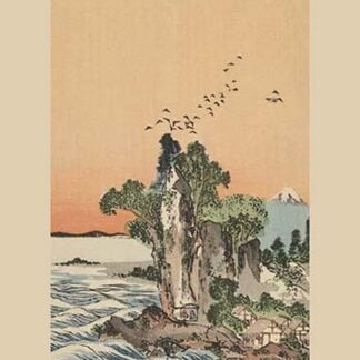 View of Shichirigahama by Buncho Tani