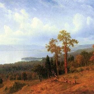 View of the Hudson River Valley by Albert Bierstadt