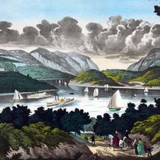 View on the Hudson - West Point by John Walsh & Co
