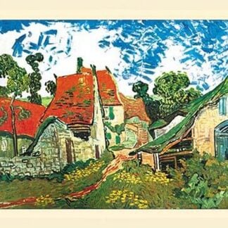 Village Street in Auvers by Vincent van Gogh