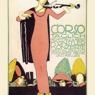 Violinist in a Pink Dress