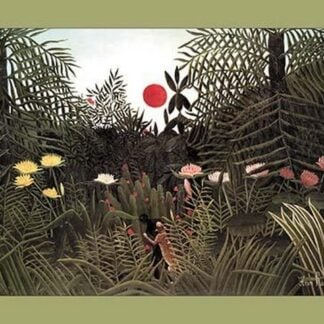 Virgin Forest by Henri Rousseau