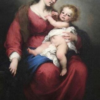 Virgin and Child by Bartolome Esteban Murillo