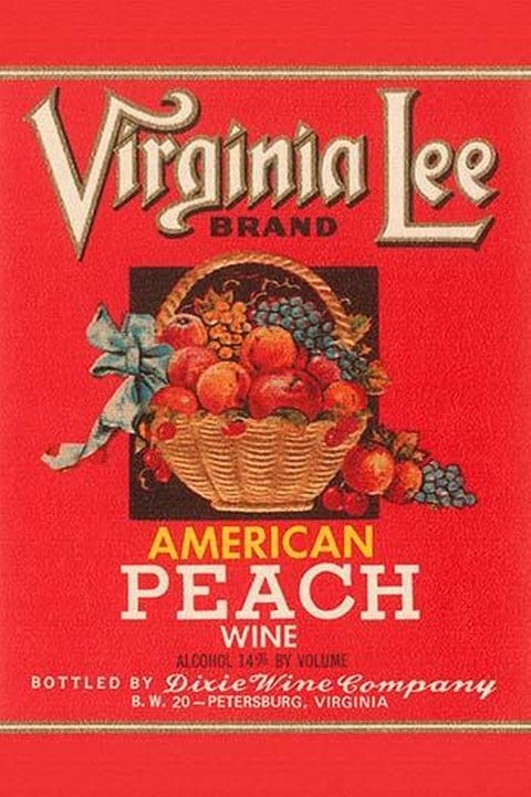 Virginia Lee American Peach Wine