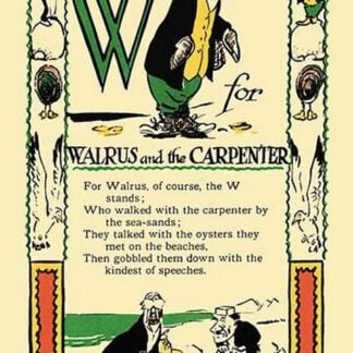 W for Walrus and the Carpenter by Tony Sarg