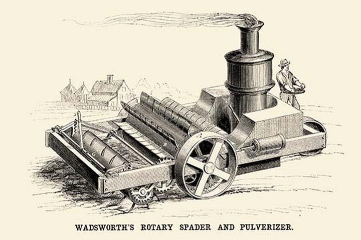 Wadsworth's Rotary Spader and Pulverizer