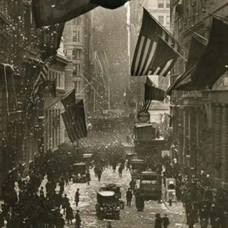 Wall Street Celebration as Germany Surrenders