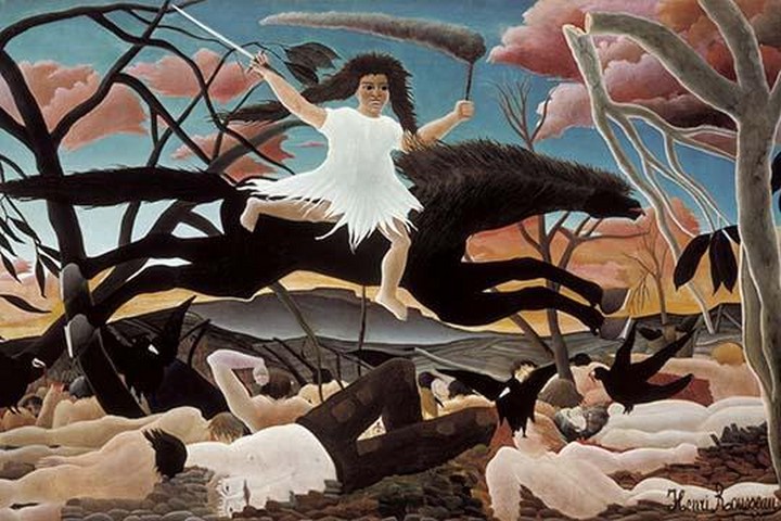 War by Henri Rousseau