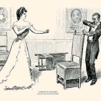 Warning to Noblemen by Charles Dana Gibson