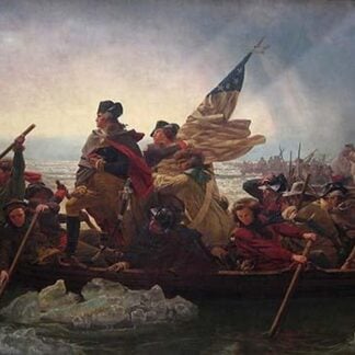 Washington Crossing the Delaware by Emanuel Leutze
