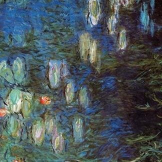 Water Lilies (Detail) by Claude Monet