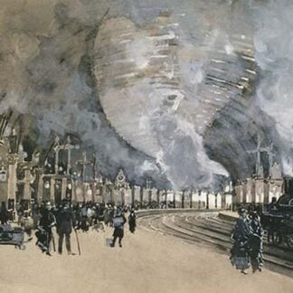 Watercolor of Station in London England