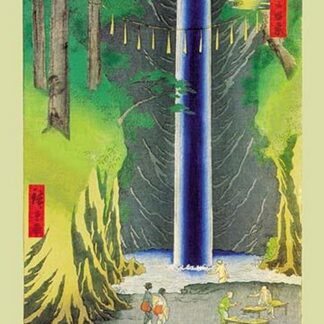 Waterfall by Utagawa Hiroshige