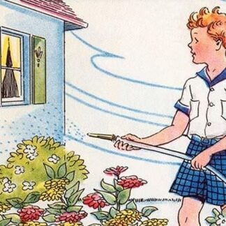 Watering the Garden by Julia Letheld Hahn