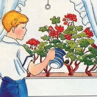 Watering the Plants by Julia Letheld Hahn