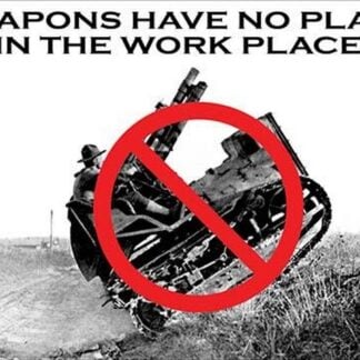 Weapons Have No Place by Wilbur Pierce