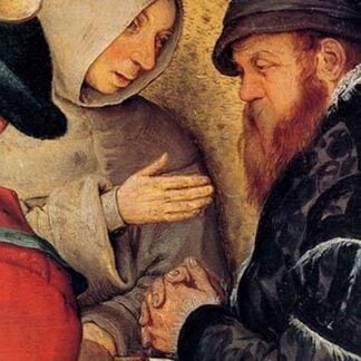 Wedding Banquet - Detail by Pieter the Elder Brueghel #7