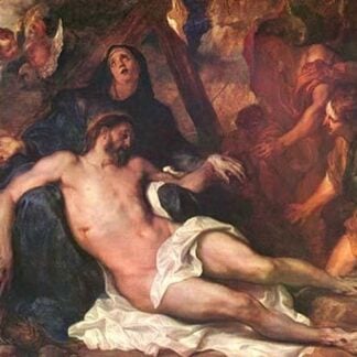 Weeping Christ by Anthony Van Dyck