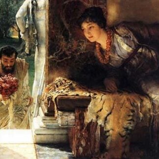 Welcome Footsteps by Sir Lawrence Alma-Tadema