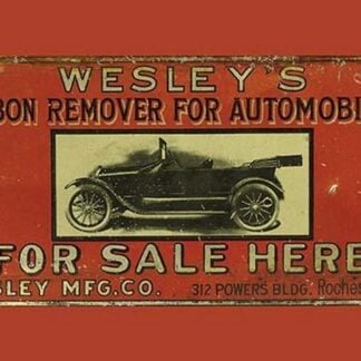Wesley's Carbon Remover for Automobiles