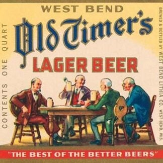 West Bend Old Timer's Lager Beer
