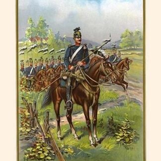 West Prussian Uhlans 'Emperor Alexander' of Russia - 1st Regiment by G. Arnold
