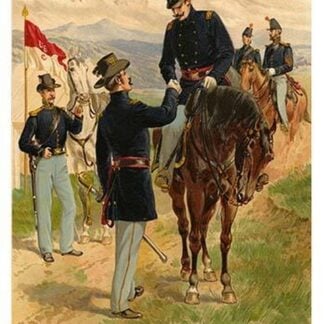 Western Frontier - 1855 - 1858 - Mounted Cavalry By Henry Alexander Ogden