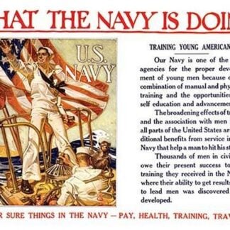 What the Navy is doing - Training young Americans Four sure things in the Navy - pay