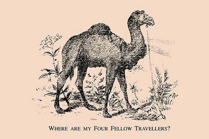 Where are my Four Fellow Travelers? by American Puzzle Co.