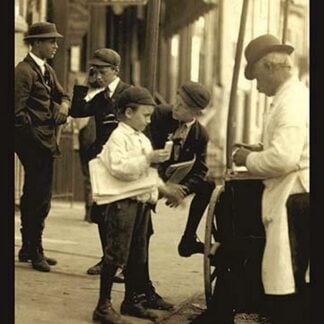 Where the Newsboy's Money Goes by Lewis Wickes Hine