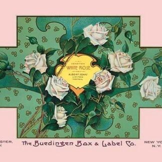 White Rose Soap by Buedingen Box & Label Co.