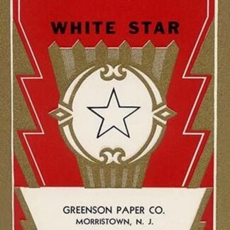 White Star Broom Label