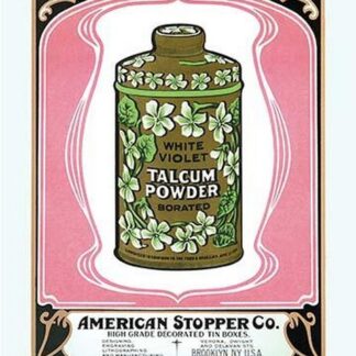 White Violet Talcum Powder