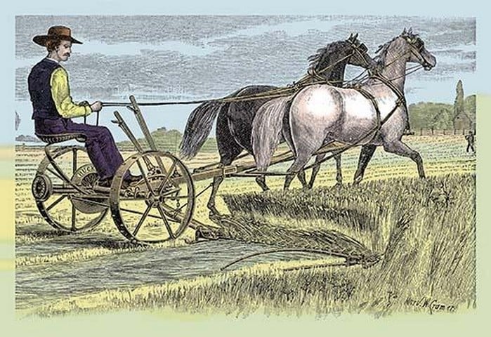 Wide Cutting Range of Buckeye Mower