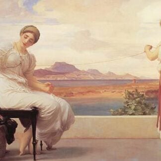 Winding the Skein by Frederick Leighton