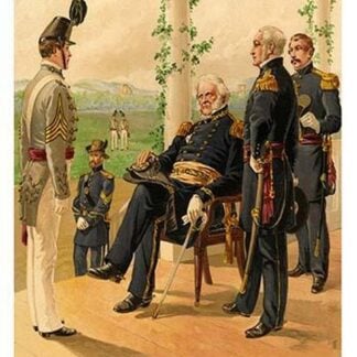 Winfield Scott At The Point - 1858 - 1861 - Cadet Reporting By Henry Alexander Ogden