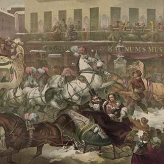 Winter Sleighs on Broadway